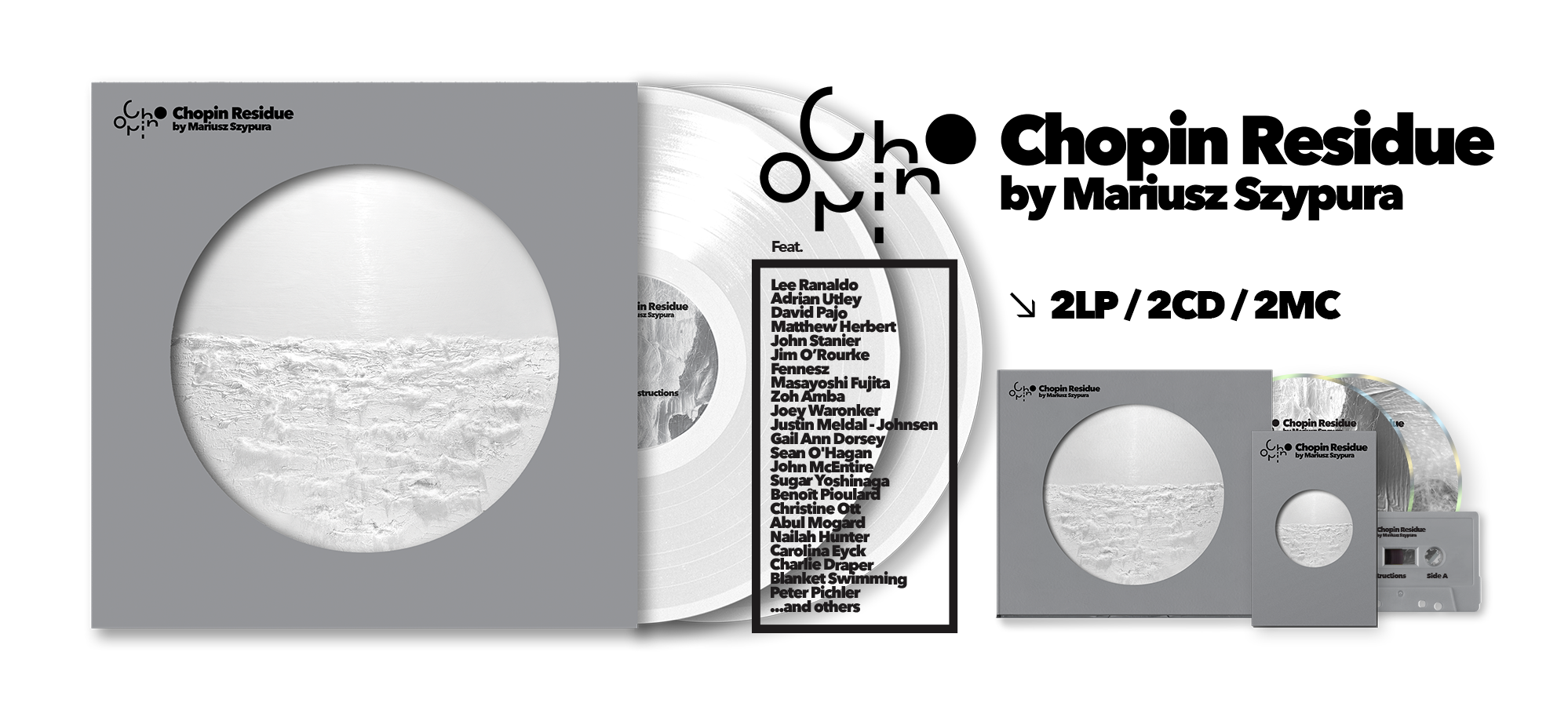 Chopin Residue by Mariusz Szypura — 2LP, 2CD i 2MC